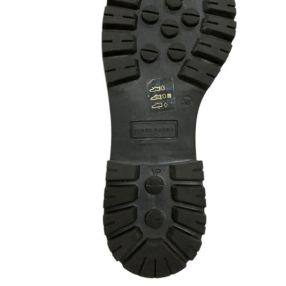 Jenni Kayne Oiled Leather Mountain Boots Black Size 38 Sold Out Blogger Fav - Picture 13 of 13